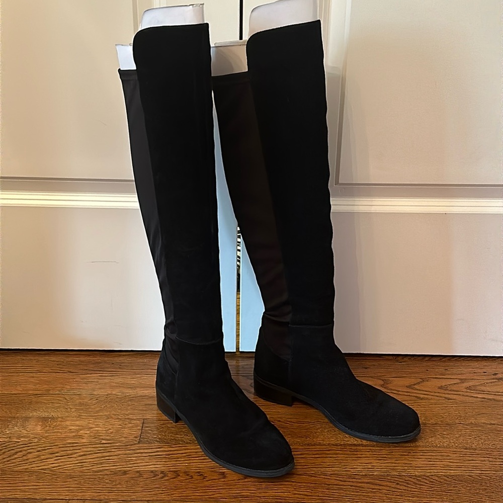 Blondo Black Suede Waterproof Velma Boots